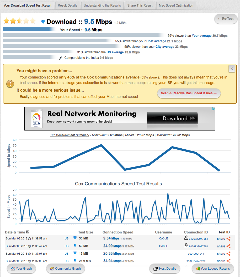 testmy.net download speed test